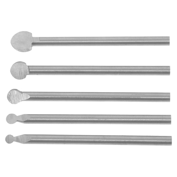 Silver Steel Drill Bits for Metal Woodworking Projects 5pcs Ideal for Splitting