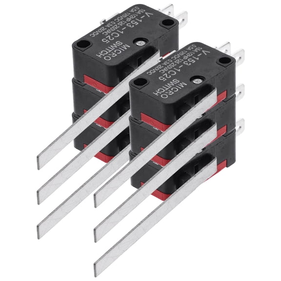 Masteelf 6 PCS Push Microswitch Limit Switch 3.00X1.60X1.00CM