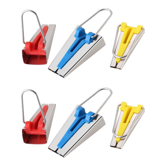 Masteelf 6 PCS /Set Bias Tape Maker Tool Fabric Quilting Bias Binding Maker Sewing Supplies