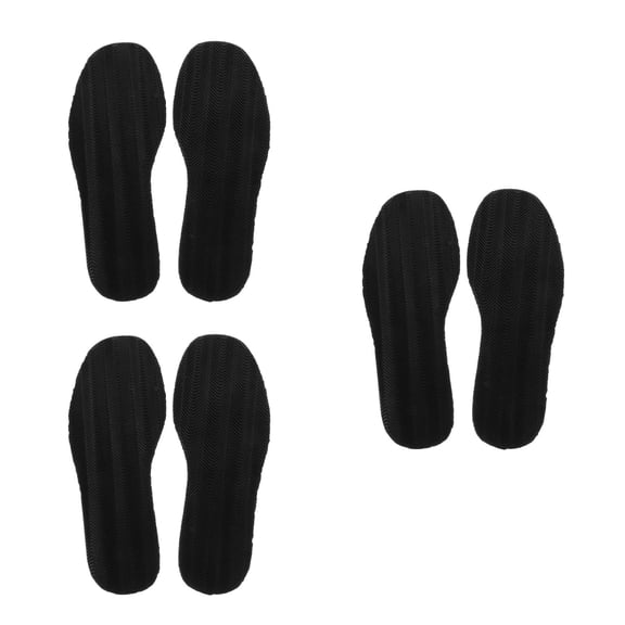 Masteelf 6 Pairs Nonslip Sole Pads Sneaker Sole Pad Shoe Sole Protector Shoe Bottom Pad Anti-skid Shoes Pad Shoe Sole Repair Sole Protector Shoe Sole Protector Sole Cushion Sneaker Shoes Sole Pad
