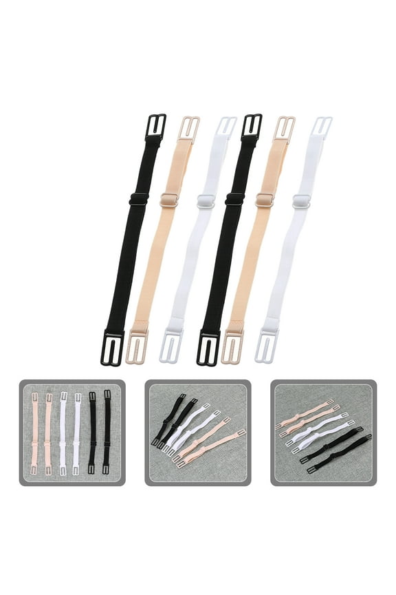 6 Pairs Women Bra Straps Woman Miss 19.00X1.00X0.20CM