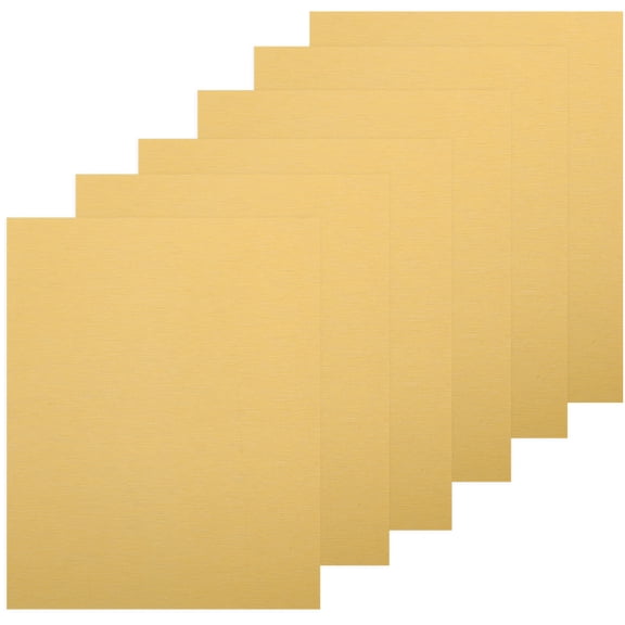 Masteelf 6-Pack Blank Aluminum Photo Signs for Sublimation Printing, Metal Blanks for Crafting and Custom Projects