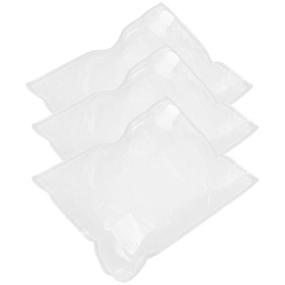 HEATSHAKING Liquid Dispensing Bag Travel Liquids Bag Transparent Pe 6Pcs 19.65x15.72x0.08in