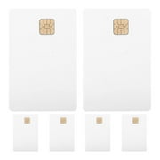 SWETRACE Printable Photo Id Cards, PVC Material, Multipurpose, White, 6Pcs