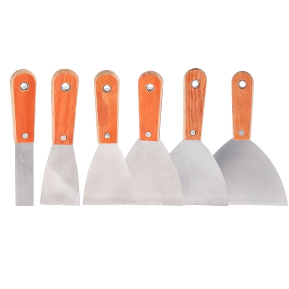 HONITANO Putty Cutter Assorted Color Steel 6Pcs 1 Inch