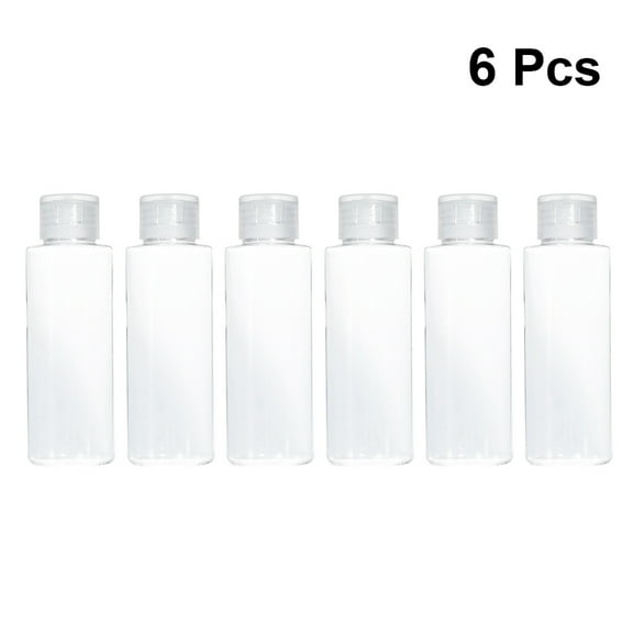 Masteelf  6 Pcs Miniature Alcohol Bottles Reusable Shot Liquid Travel