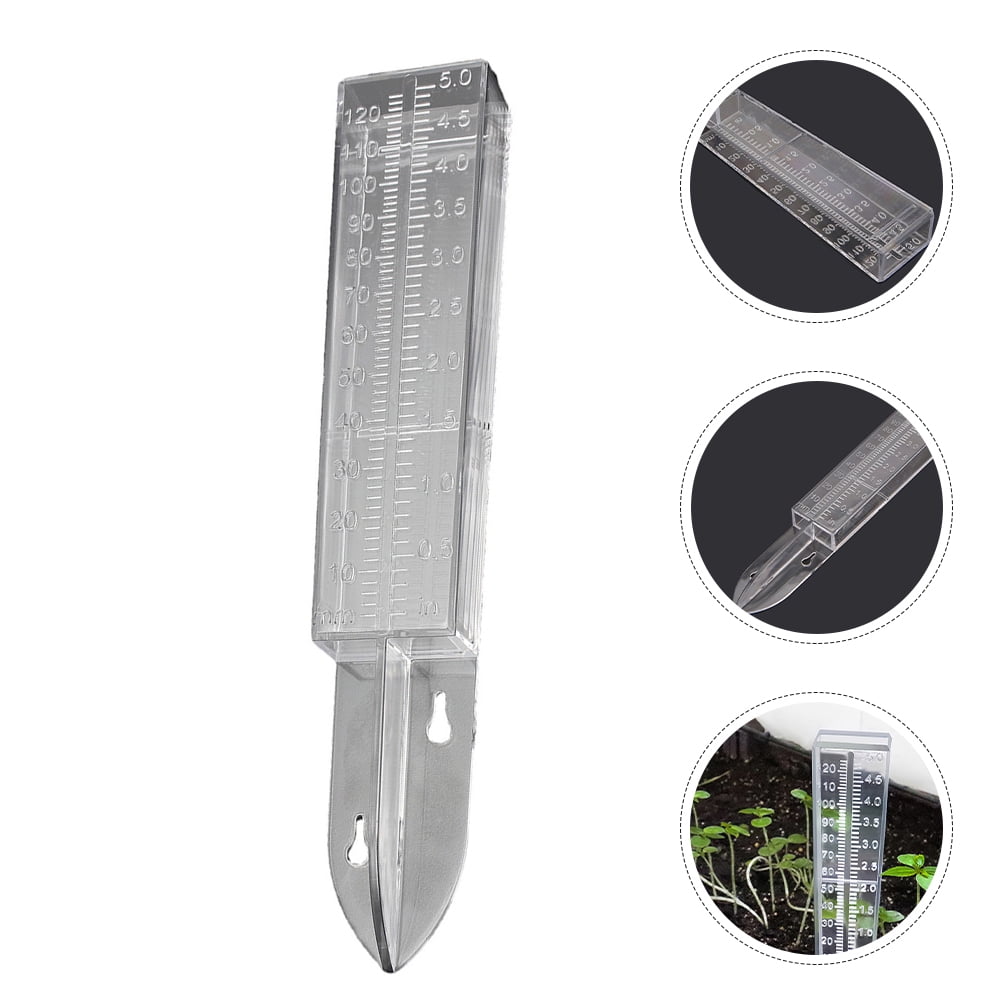 Masteelf 6 Pcs Outdoor Rain Gauge Precise Rainfall Measurement Tool For Garden And Yard Weatherproof Rain Gauge For Lawn And Patio Practical Garden Tool