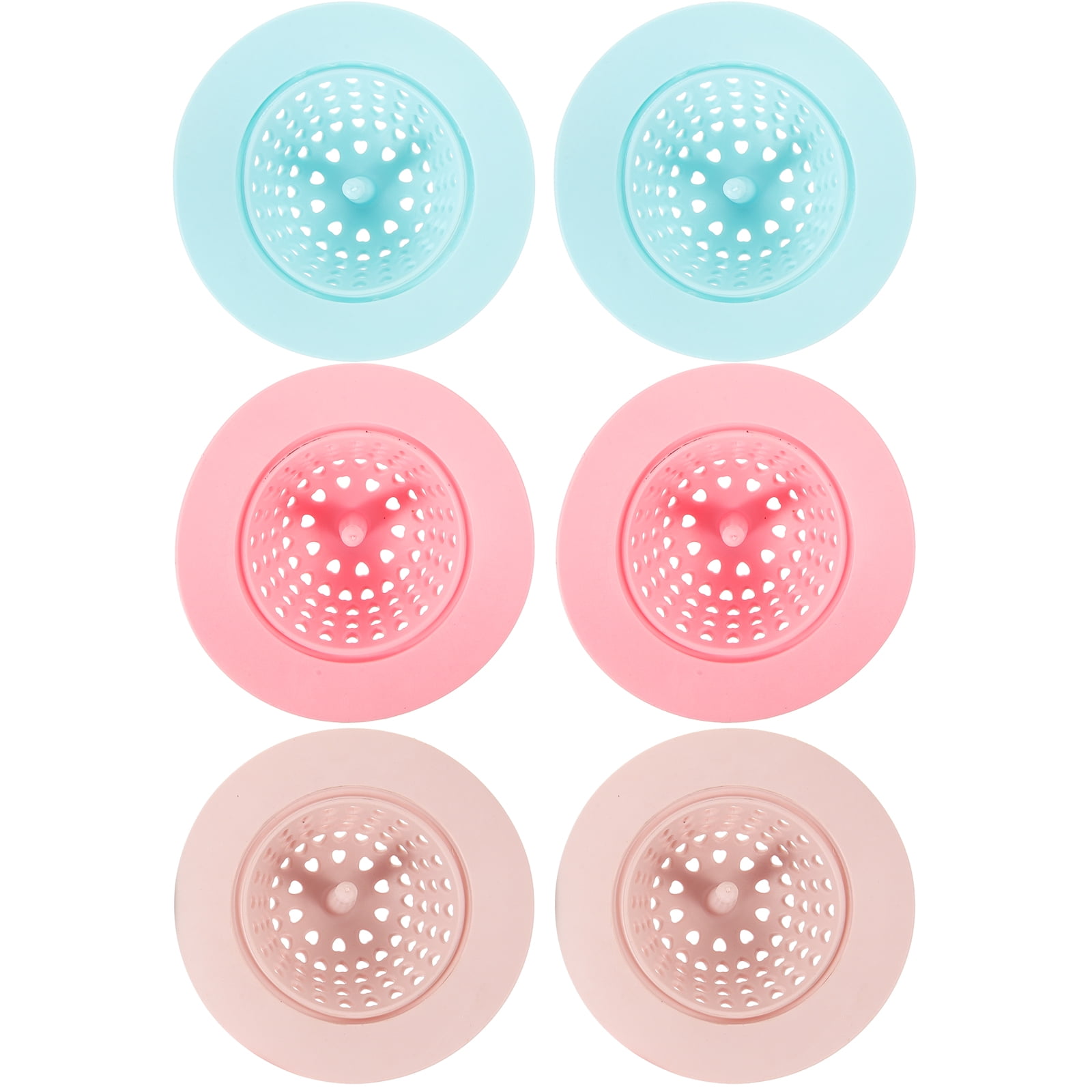Masteelf 6 Pcs Remover Kit Hair Filter Net Sink Strainer Basket Rice ...
