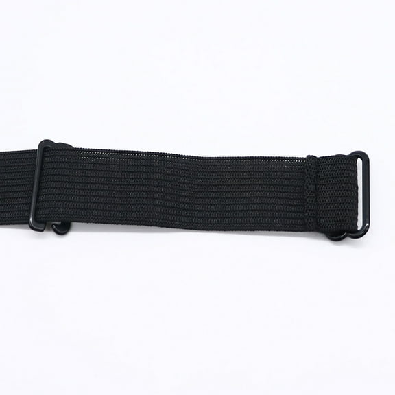 Masteelf 6 Pcs Wig Band Adjustable Wig Strap 28X2.5cm Black