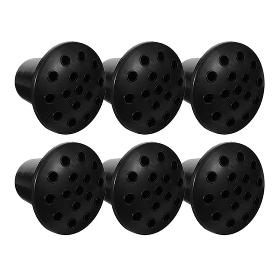 Masteelf 6 Pcs Worship Flower Arrangement Base Grave Stake Flowers Vase Memorial Ornaments