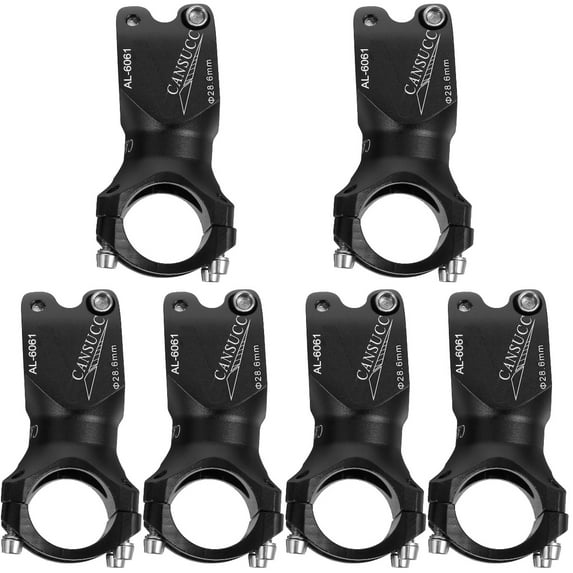 Masteelf 6 Pieces Bike Riser Fork Extender Stem Handlebar Shareable