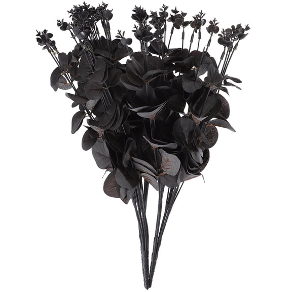Masteelf 6 pcs Fake Eucalyptus Stems Artificial Eucalyptus Leaf Faux Eucalyptus Picks for Home