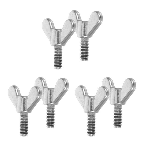 Masteelf 6-Piece Stainless Nut Screws for Flagpoles, Furniture, Bed Frames, and Common Parts - Installation