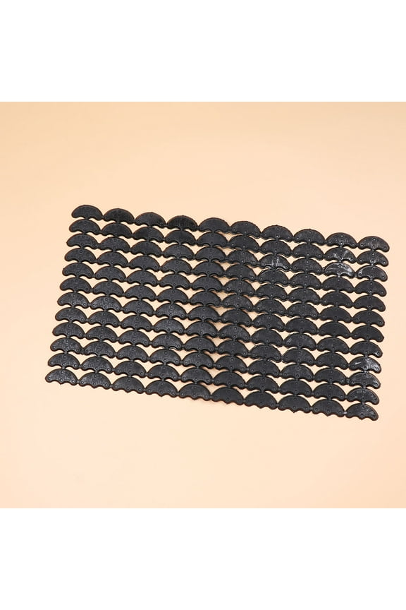 60 Pairs Anti-slip Wear-resistant Pad Soles Heels Shoe Pads Man Men's Black