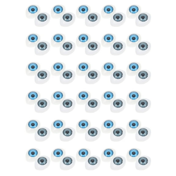 Masteelf 60 Pcs Doll Making Kit with Eye Accessories and Realistic Doll Eyeballs for Crafting