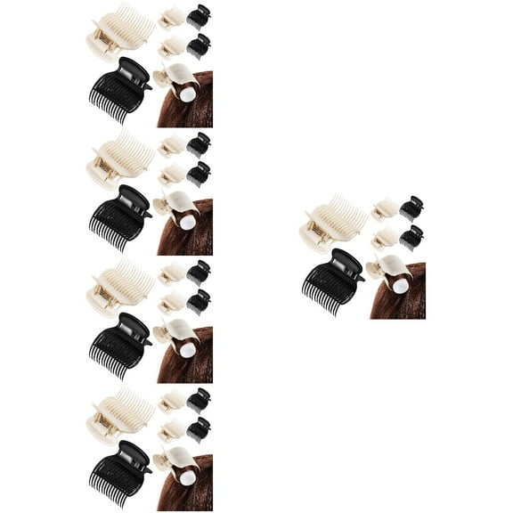 Masteelf 60 Pcs Hot Roller Clips Hair Curler Claw Clips Replacement Roller Clips Styling Tools for Women Girls