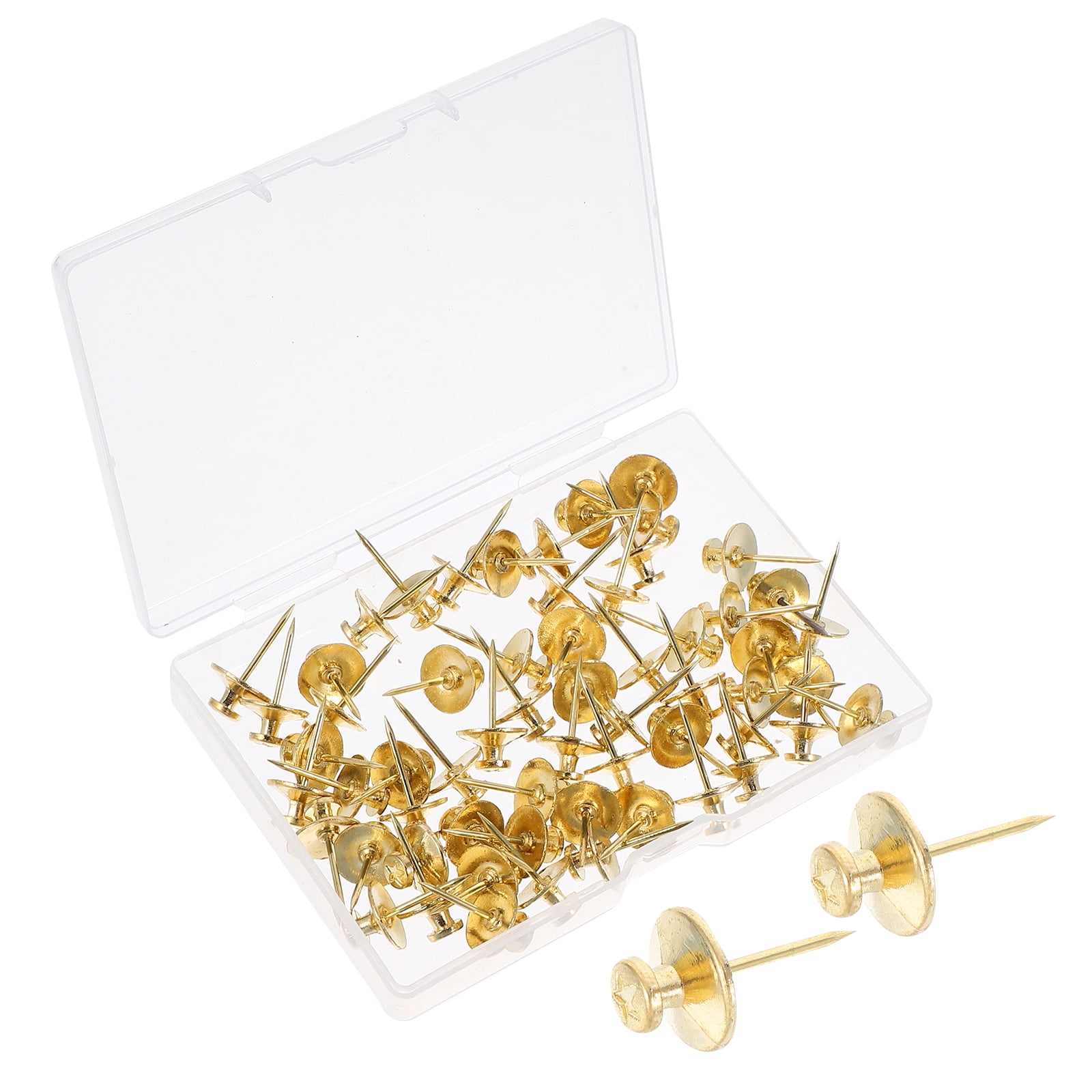 Masteelf 60 Pcs Thumbtack Snap Pin Cover Clip Golf Bulletin Board ...