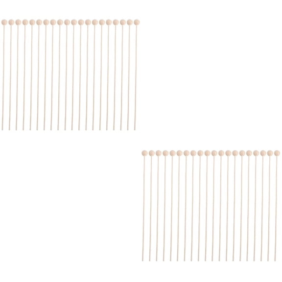 WRITWAA Fiber Fragrance Sticks, Light Brown, Perfect for Aromatherapy and Room Decor 60Pcs