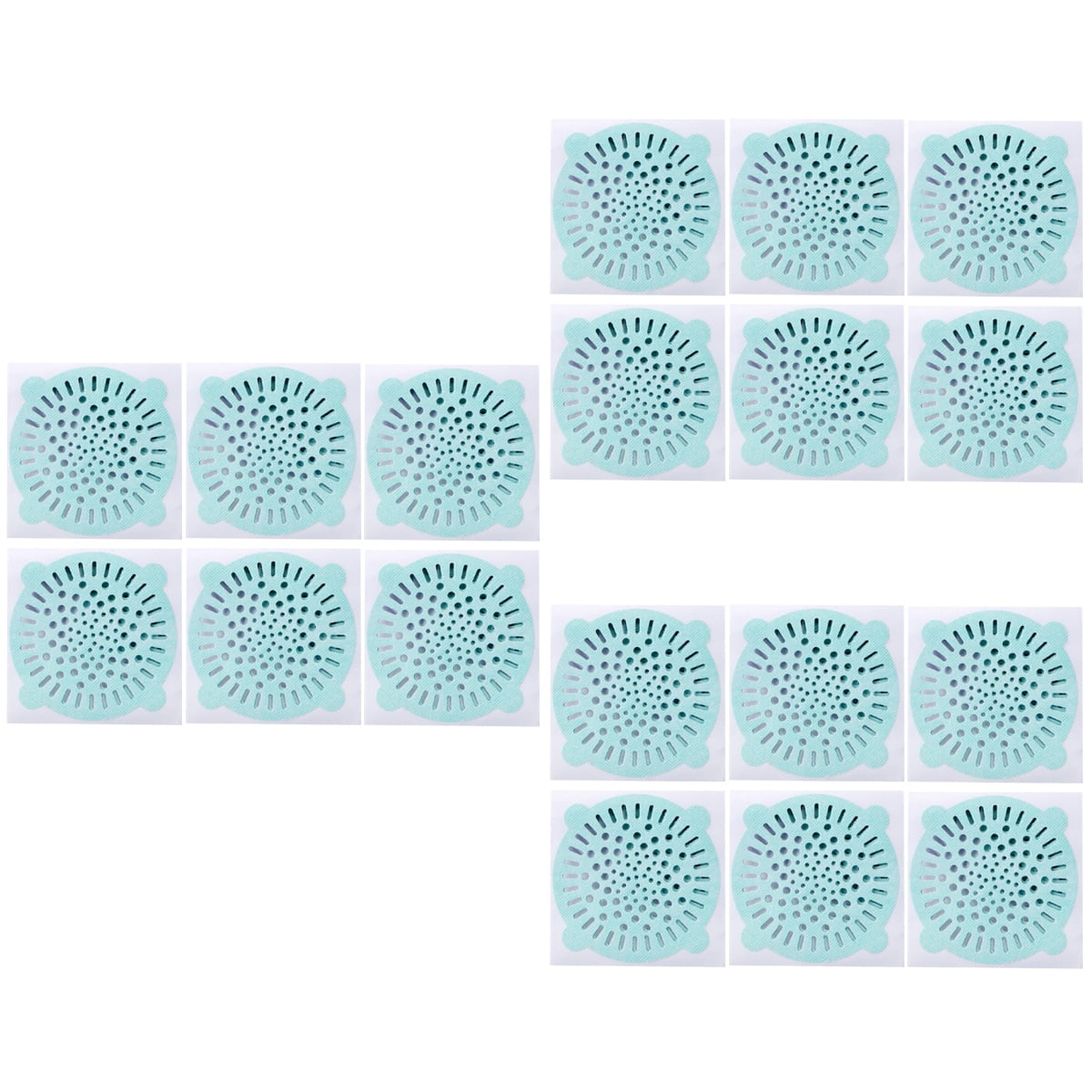 Block Screen Sticker Masteelf 60 pcs Filter Screens Disposable Drain Sticker Hair Filter ...