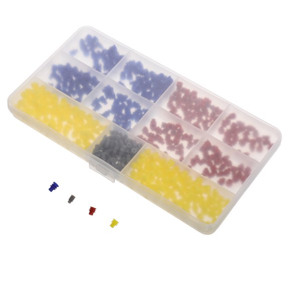 Masteelf 600 Pcs Wire Connector Automotive Connector Plug 0.60X0.55X0.55CM