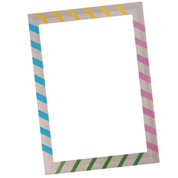 Masteelf Colorful Creative Wedding Photo Booth Props DIY Paper Frame for Wedding Party 68x48cm