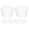 thumbnail image 1 of Masteelf 6PCS White Foams Cupcake Model for DIY Cake Decorating and Display, Reusable Fake Cake Models, 1 of 10