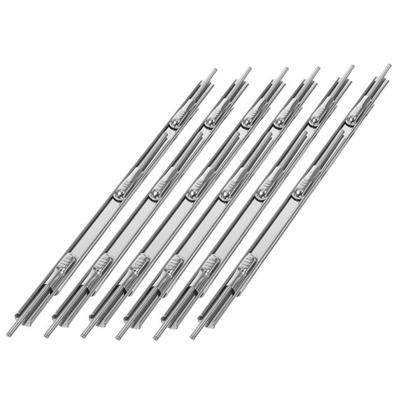 Masteelf 6pcs Binding Spines Book Binder Rings Household Binder Circles Office File Document Binding Spines