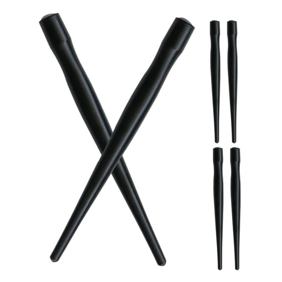 Masteelf 6pcs Calligraphy And Drawing Dip Pen Holders Sturdy Plastic Pen Nibs Holder Calligraphy Pen Holder Professional Art Drawing Dip Pen Holder Painter Supply