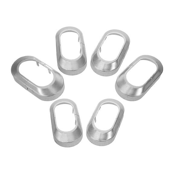 Masteelf 6pcs Fence Post Trim Skirts Replacement Post Skirt Fence Post Skirt Post Feet Covers