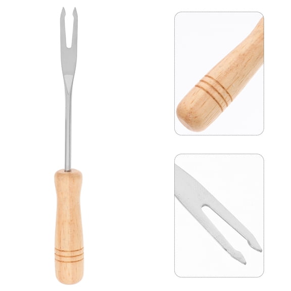 Masteelf 6pcs Forks Stainless Fruit Fork Fork Fruit Chocolate Fondue Blending Fork Fondue Forks Dessert Forks Stainless Steel Hot Pot Fork