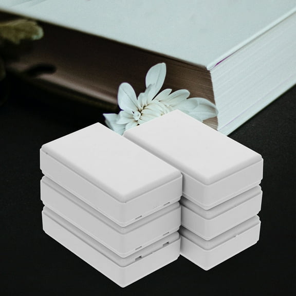 Masteelf 6pcs Plastic Junction Box Money Jewelry Hiding Containers Portable Secret Safe Box