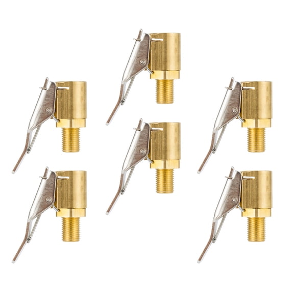 LOLIPPYY Car Pump Accessories Air Chuck with Workmanship 6Pcs