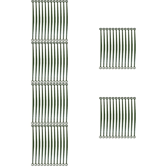 Masteelf 72 pcs DIY Trellis Connectors Adjustable Tomato Cage Stake Climbing Plants Connectors