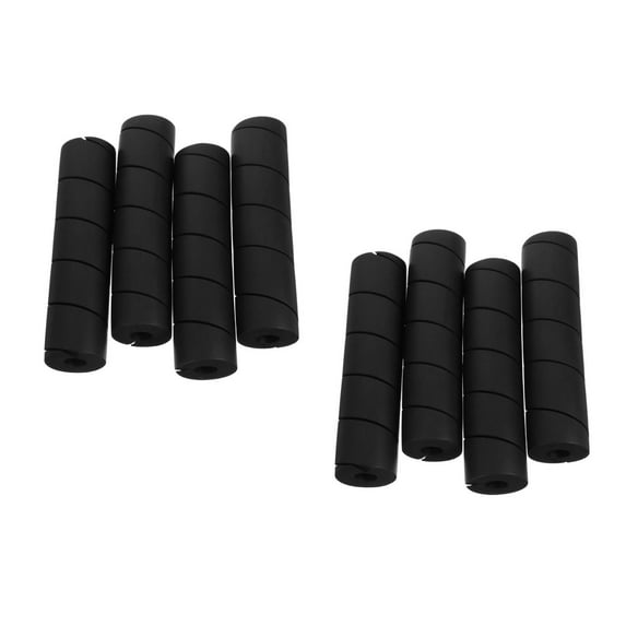 Masteelf 8 PCS Chair Foot Protector Bed Frame Feet Protector Furniture Leg Cover Table Leg Protection Non-Slip Chair Leg Pads for Living Room