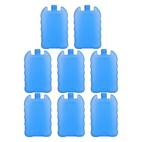 Masteelf 8 Pcs Air Conditioning Fan Ice Crystal Box 13.80X8.60X2.30CM Blue