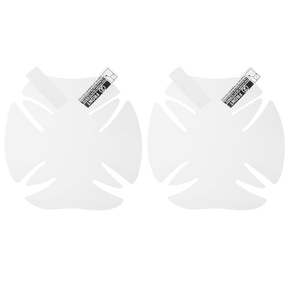 Masteelf  8 Pcs Front Car Door Handle Protective Sticker Film