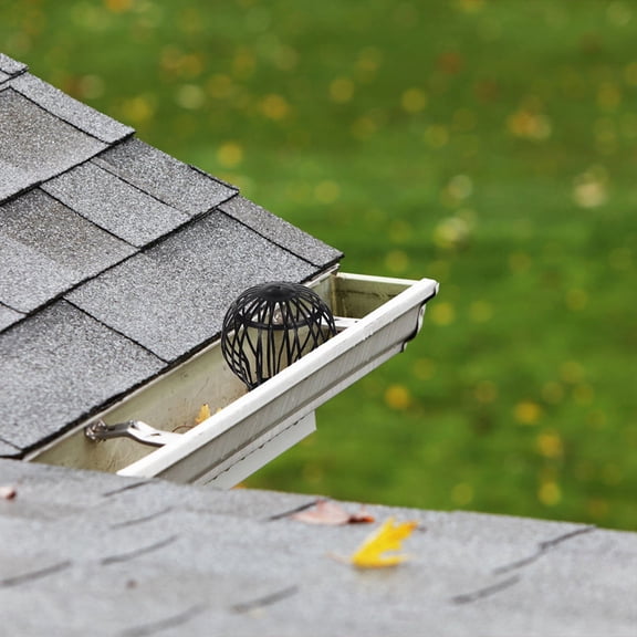 Masteelf  8 Pcs Gutter Round Block Leaves and Debris Roof Drain Filter