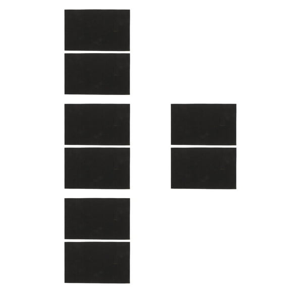 Masteelf 8 Pcs Led Light Blocking Sticker Light Dimming Sheets Blackout Stickers For Electronics Light Covers For Routers And Clocks Black