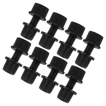Abfer Spike License Plate Fasteners Bolt Car 4Pcs Anti Theft License Plate Screws Frame Kit Fit Most Vehicle Motorcycles Trucks (Black), Frames - Canada