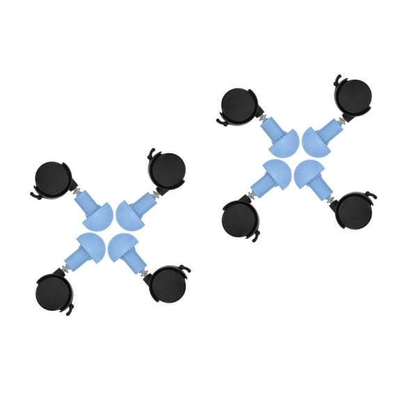 Masteelf 8 Pcs Pet Carrier Casters Wheels Dog Crates Wheels Dog Rolling Crate Wheels Cat Cage Replacement Wheels For Small Dog Cat Cage