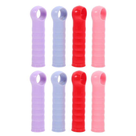 Broom Handle Grip with Comfortable Plastic End Caps for Easy Installation and Long-lasting Use 8pcs