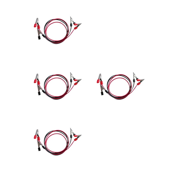 SWETRACE PVC Copper Dual Ended Test Lead Cable Assorted Color for Teaching 8Pcs