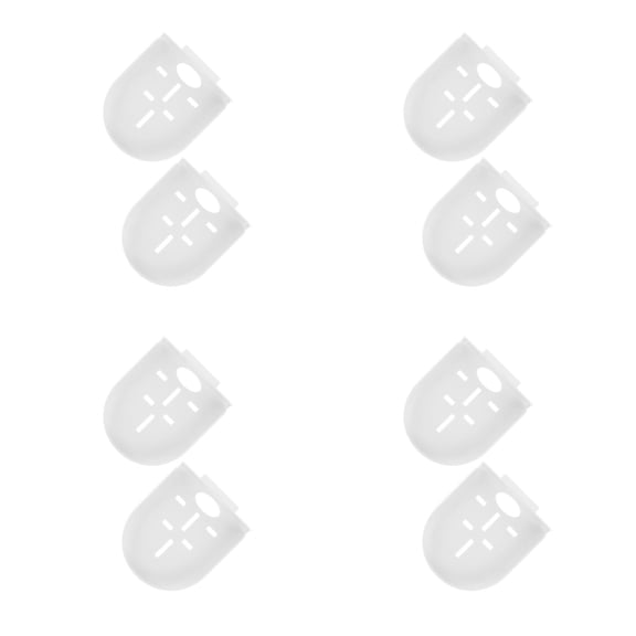 Masteelf 8 pcs Floating Wall Mount Camera Holder No Drill Adhesive Shelf Camera Bracket For Security Cameras Baby Monitors And Small Electronics