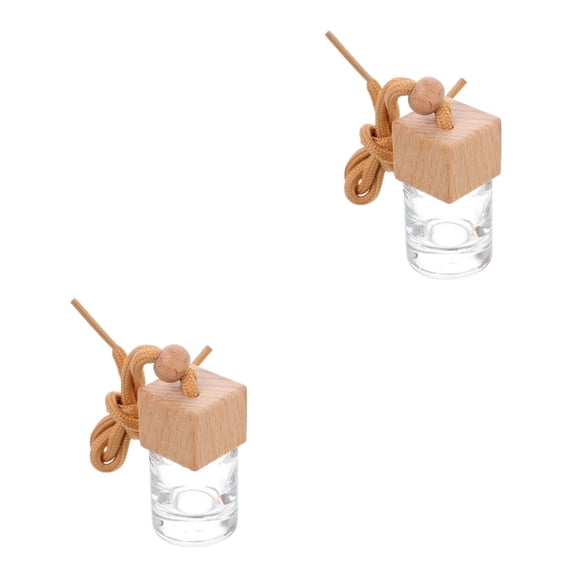 Masteelf Masteelf 8 pcs Car Diffuser Bottle for Essential Oils Aromatherapy Hanging Oil Diffuser Perfume Pendant Car Fragrance Decors