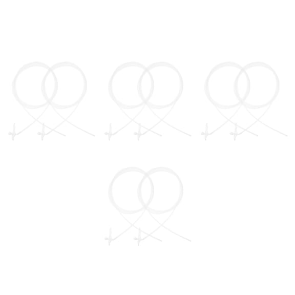 Masteelf Foam Sealant Tubes with Caulking Nozzles, Epoxy Dispenser Tubes, Grout Applicator Tool for Home Repair and Sealing