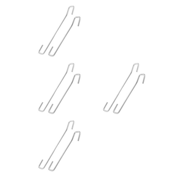 Masteelf HOMEMAXS 8 pcs Stainless Steel Car Door Fixed Support Rod Trunk Retaining Rod Multifunctional Car Supply