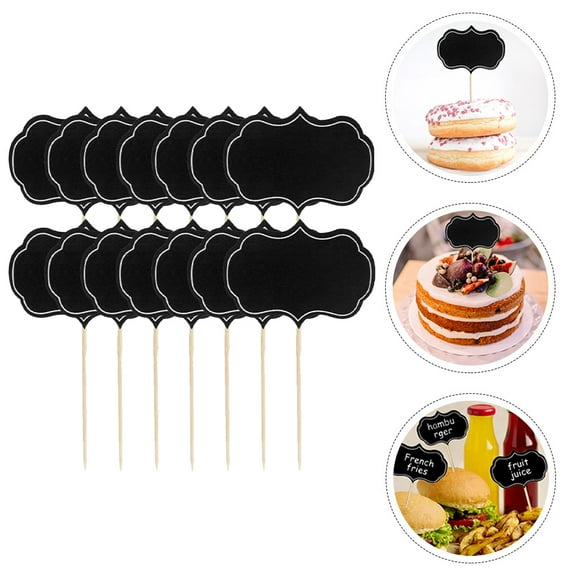 Masteelf 80 Pcs Dip Labels for Charcuterie Board Cheese Markers Food Cupcake Toppers