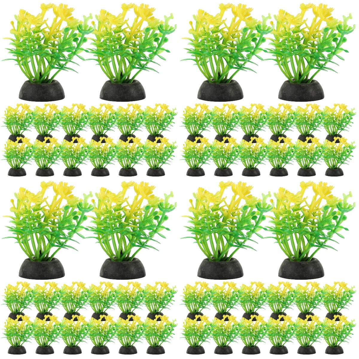 Photo inspiration: Visual Reference: Masteelf 80 Pcs Fish Tank Decorations Small Fish Plants For