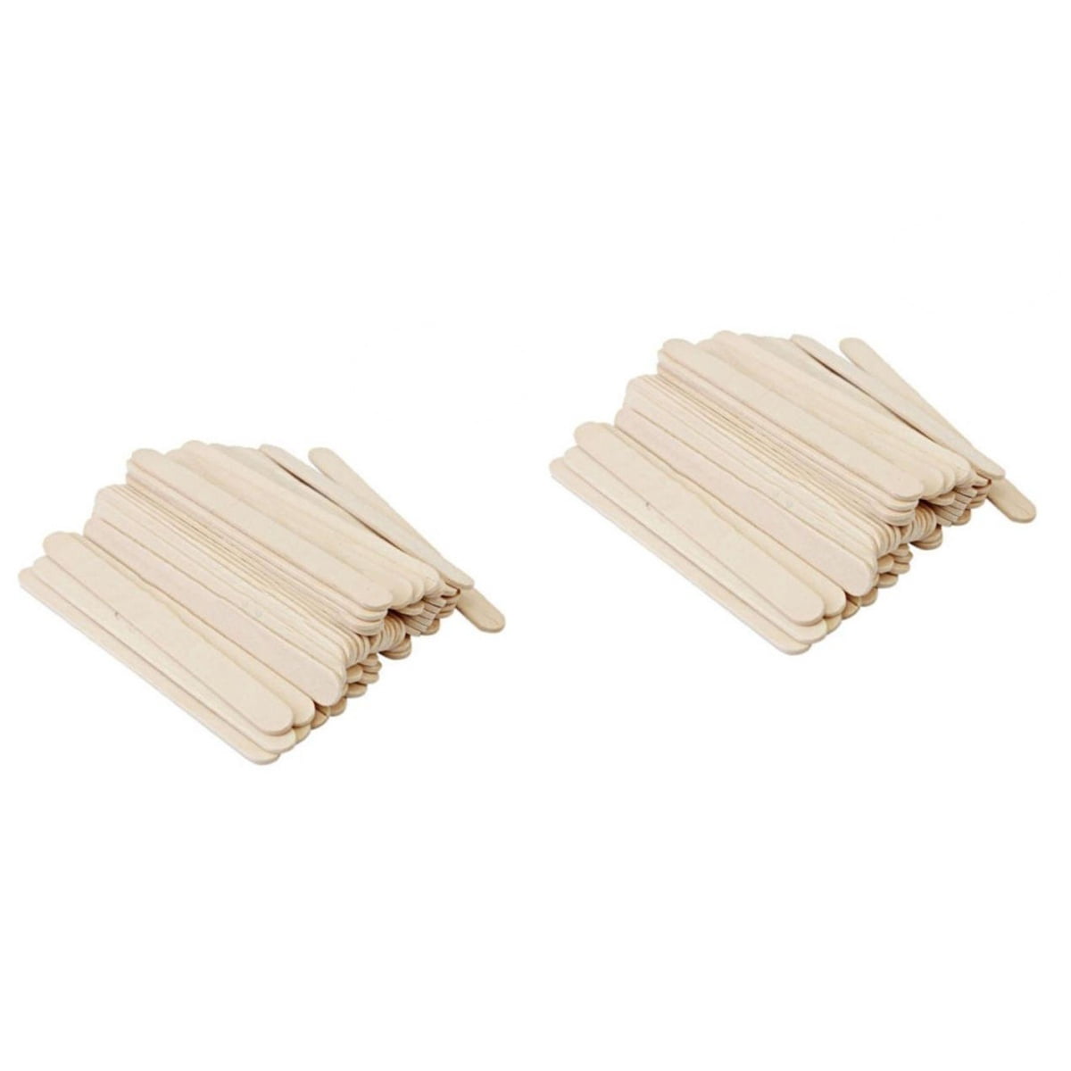 Masteelf 800 Pcs  Natural Colored Wood Craft Sticks Great Treat Sticks for DIY Crafts