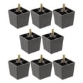 thumbnail image 1 of Masteelf 8pcs Adjustable Furniture Feet For Sofa Chair Bed And Table Tapered Couch Leg Extenders Replacement Legs For Furniture Chair, 1 of 8